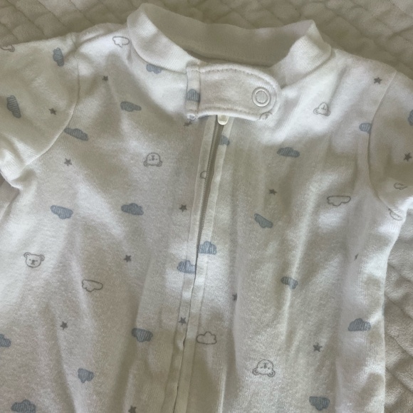 BABY BOY SIZE 6 MONTHS FALL/WINTER FOOTIE PJ BUNDLE - Picture 7 of 9